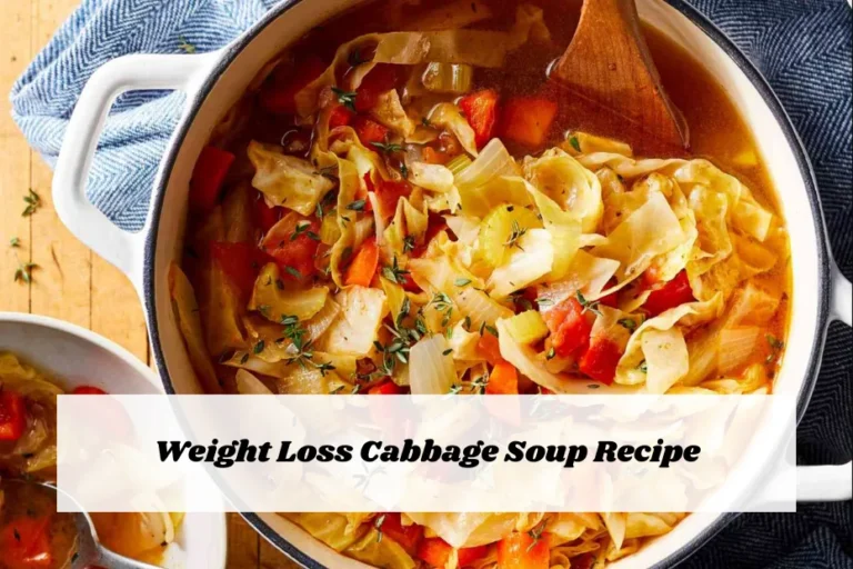 Weight Loss Cabbage Soup Recipe
