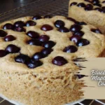 Blueberry Maple Tea Cake