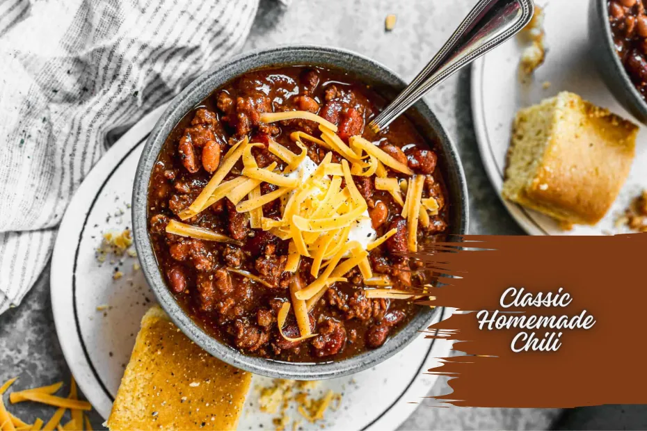 Classic Homemade Chili