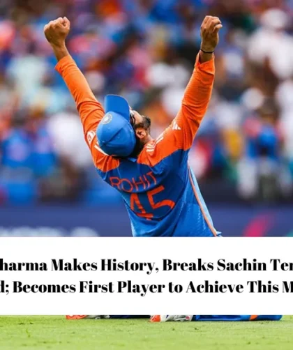 Rohit Sharma Makes History, Breaks Sachin Tendulkar’s Record; Becomes First Player to Achieve This Milestone