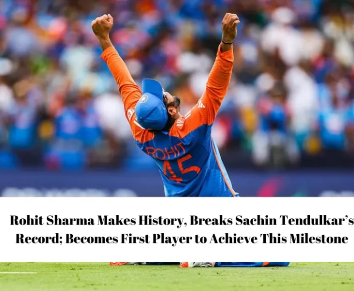 Rohit Sharma Makes History, Breaks Sachin Tendulkar’s Record; Becomes First Player to Achieve This Milestone